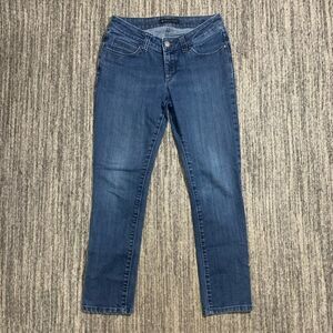 Lee Platinum Label Women's Size 6 Short Blue Skinny Jeans Stretch‎
